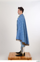  Photos Man in Historical Baroque Suit 2 Baroque a poses blue cloak medieval Clothing whole body 0001.jpg